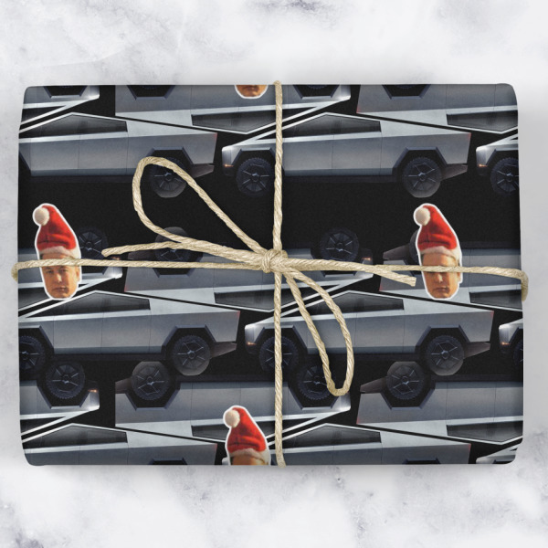 Custom Design - Wrapping Paper Roll - Matte - Wrapped Box