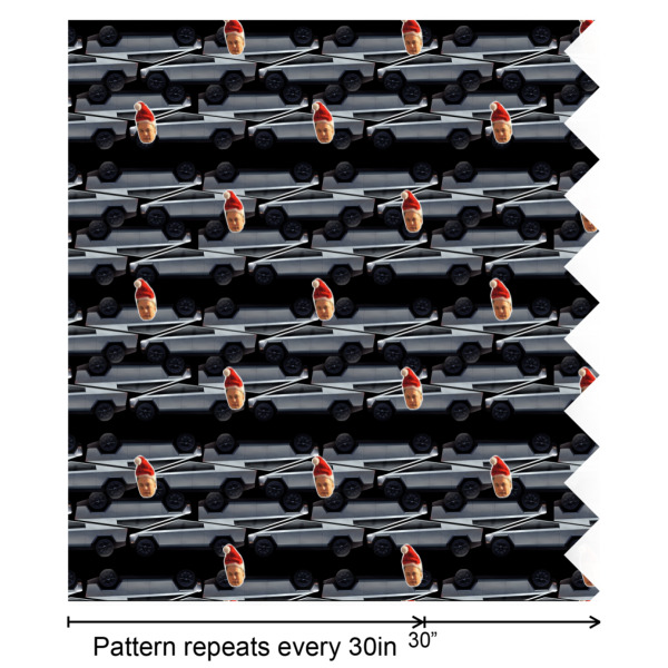 Custom Design - Wrapping Paper Roll - Satin - Partial Roll