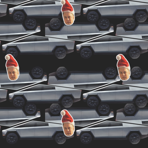 Custom Design - Wrapping Paper 12" x 12" Close Up