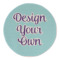 Design Your Own Round Linen Placemat