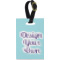 Design Your Own Plastic Luggage Tag - Rectangular
