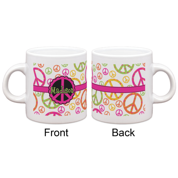 Custom Design - Single Shot Espresso Cup - Single - Front & Back