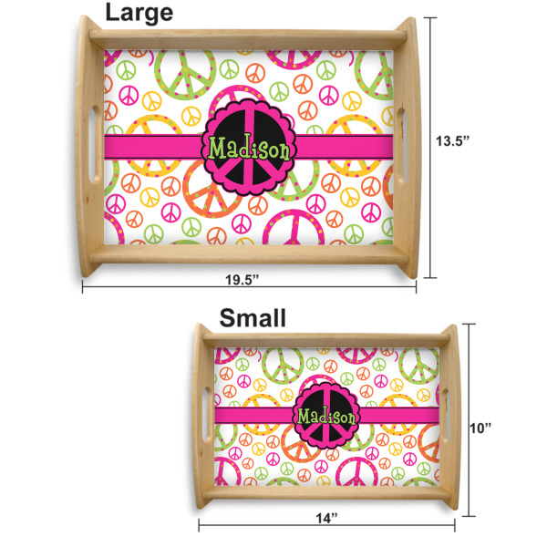 Custom Design - Serving Tray Wood Sizes