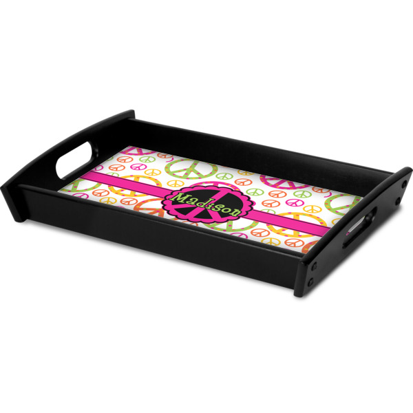 Custom Design - Serving Tray Black - Corner