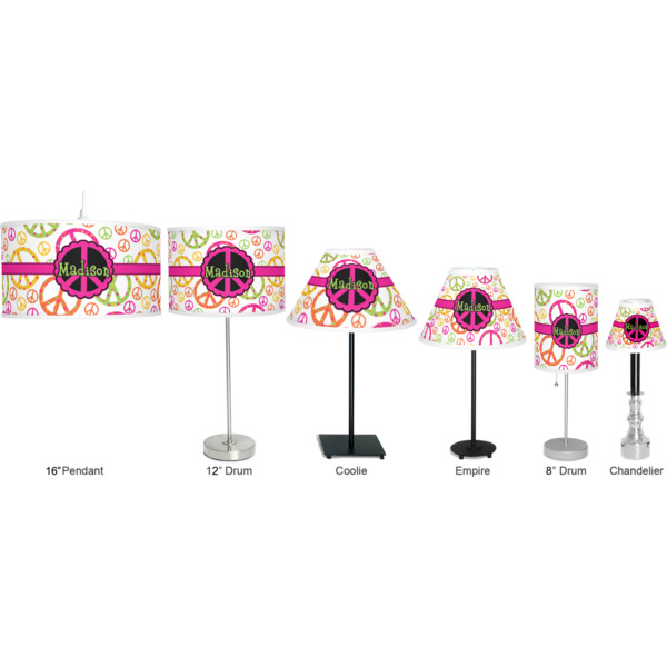 Custom Design - Lamp Full View Size Comparison