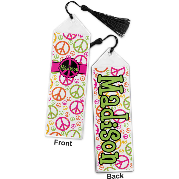 Custom Design - Bookmark w/ Tassel - Front and Back