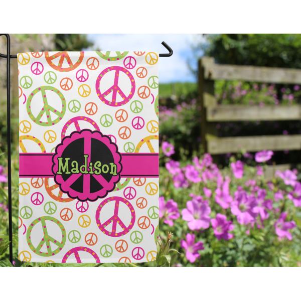 Custom Design - Garden Flag - Outside In Flowers