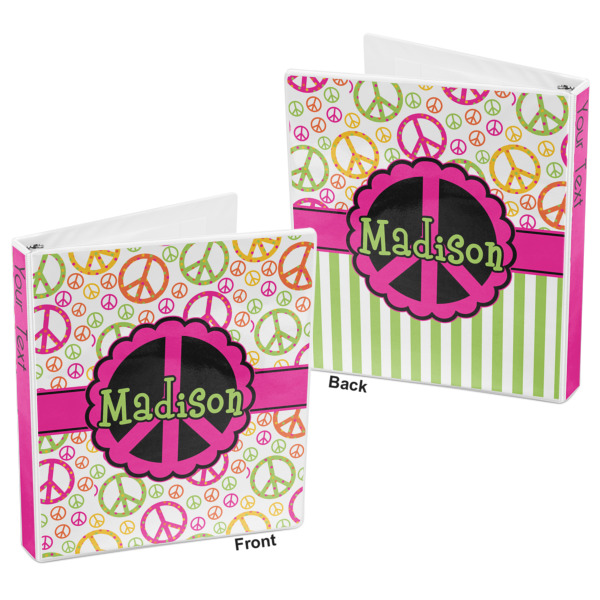 Custom Design - 3-Ring Binder - 1" - Front and Back
