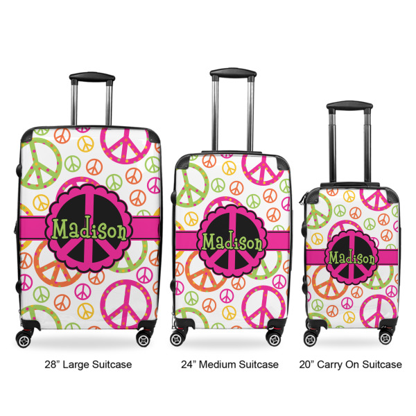 Custom Design - Luggage Bags all sizes - With Handle