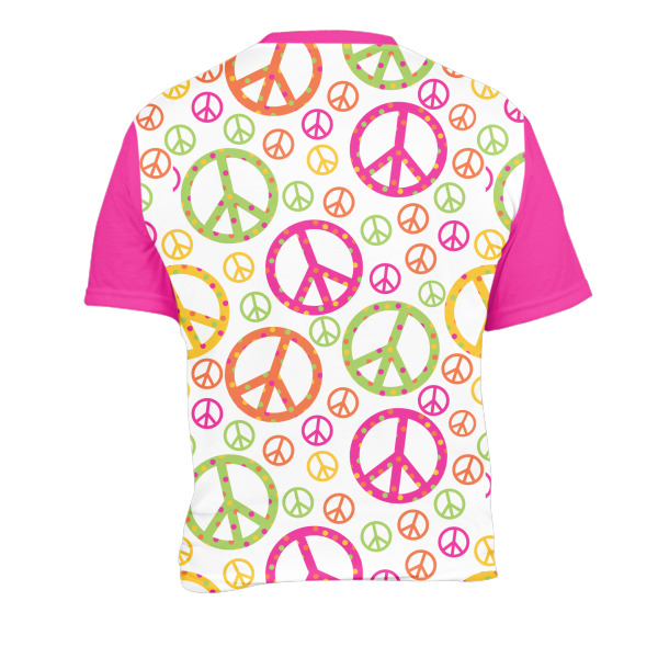 Custom Design - Men's Crew Neck T Shirt Medium - Back