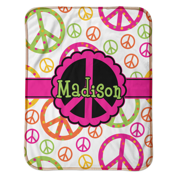 Custom Design - Baby Sherpa Blanket - Flat