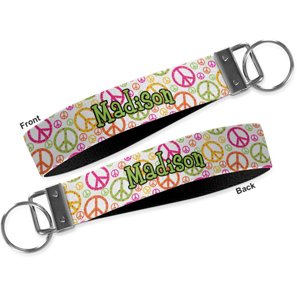 Custom Design - Key-chain - Metal and Nylon - Front and Back
