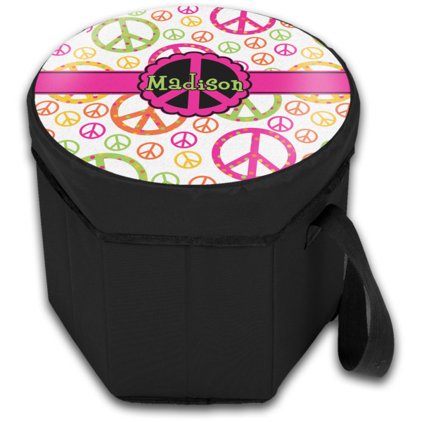 Custom Design - Collapsible Personalized Cooler & Seat (Closed)