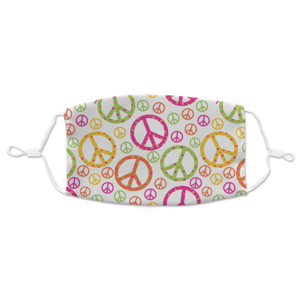 Custom Peace Sign Adult Cloth Face Mask