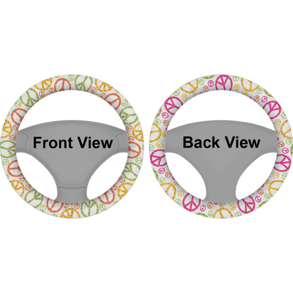 Custom Design - Steering Wheel Cover- Front and Back