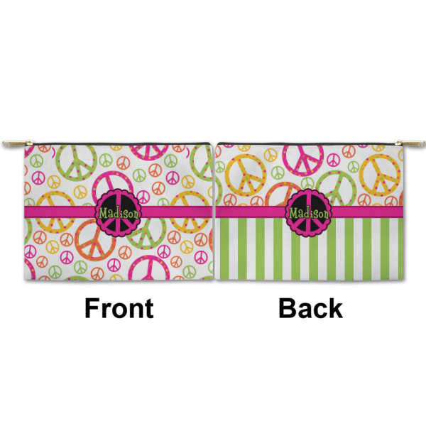 Custom Design - Small Zipper Pouch Approval (Front and Back)