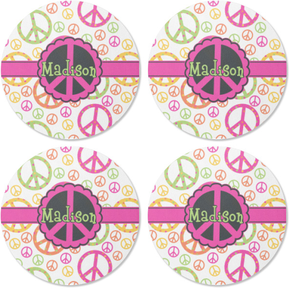 Custom Design - Coaster Round Rubber Back - Apvl