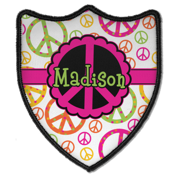 Custom Design - Iron On Patch - Shield - Style B - Front
