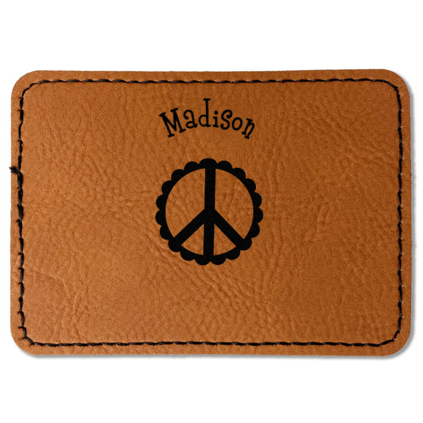 Custom Design - Leatherette Patches - Rectangle