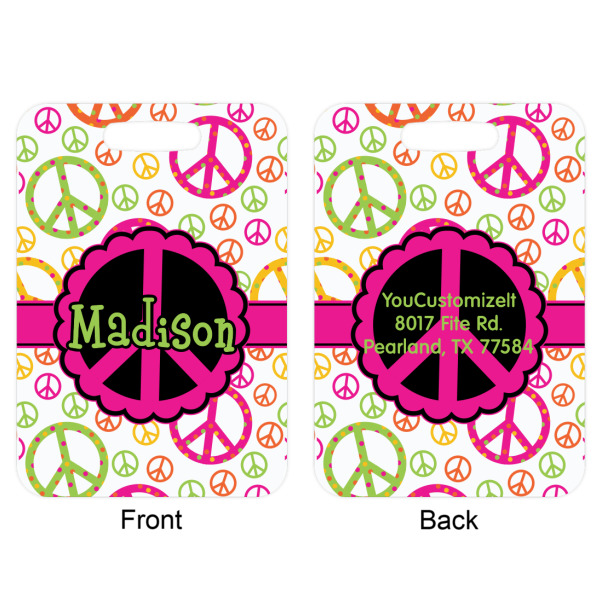 Custom Design - Metal Luggage Tag - Approval