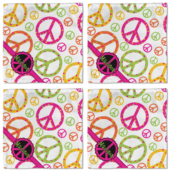 Custom Design - Cloth Napkins - Personalized Lunch (APPROVAL) Set of 4