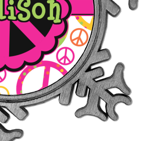 Custom Design - Vintage Snowflake - Detail