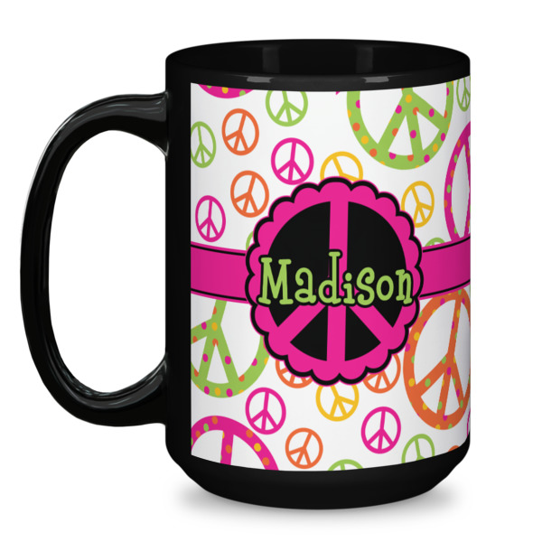 Custom Design - Coffee Mug - 15 oz - Black