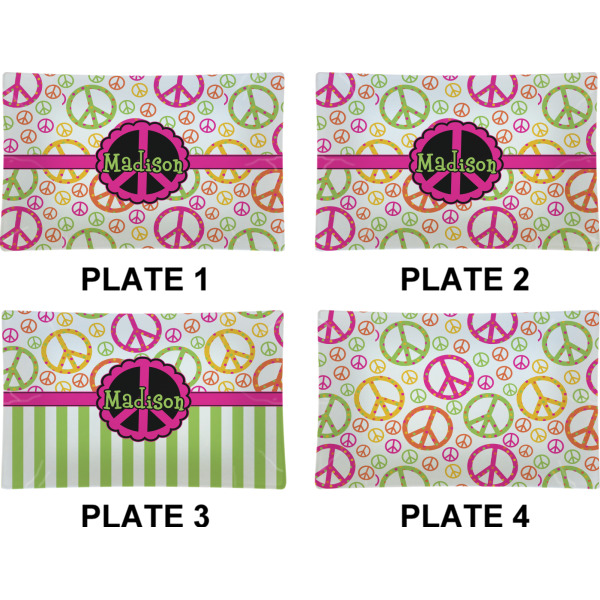 Custom Design - Set of Rectangular Dinner Plates (Approval)
