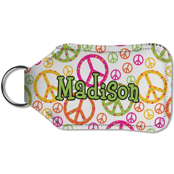 Custom Design - Sanitizer Holder Keychain - Small (Back)