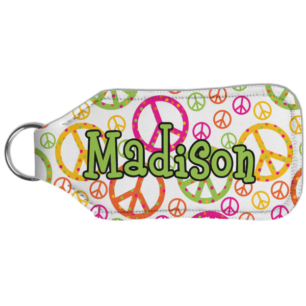 Custom Design - Sanitizer Holder Keychain - Large (Back)
