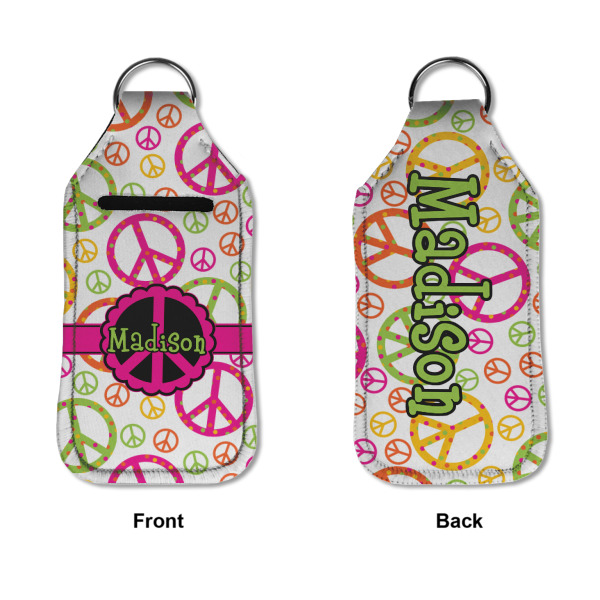 Custom Design - Sanitizer Holder Keychain - Large APPROVAL (Flat)
