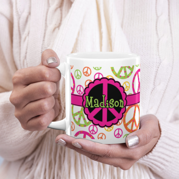 Custom Design - 20oz Coffee Mug - LIFESTYLE