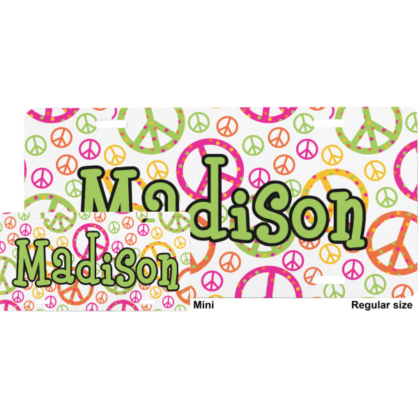 Custom Design - License Plate - Sizes - Four Holes