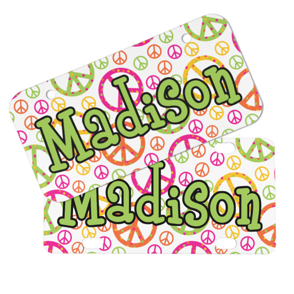 Custom Design - Mini License Plates - MAIN (4 and 2 Holes)