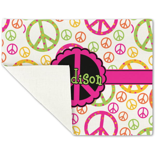 Custom Design - Linen Placemat - Folded Corner (single side)