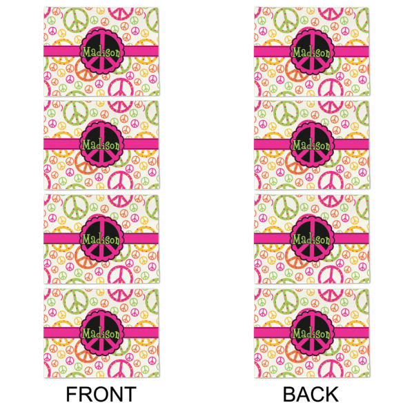 Custom Design - Linen Placemat - Double Sided - Approval - Set of 4