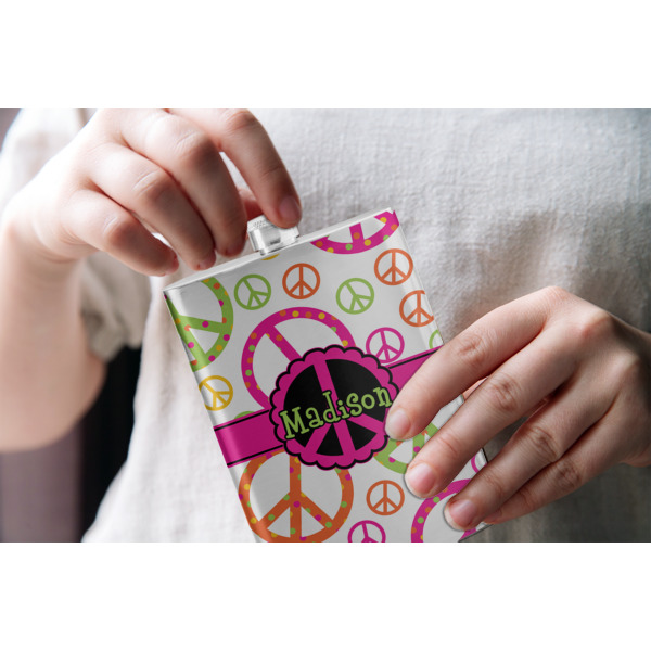 Custom Design - Stainless Steel Flask - LIFESTYLE 1