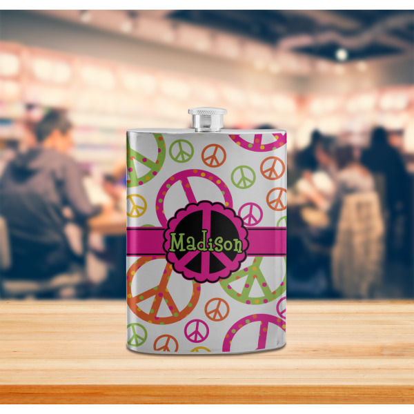 Custom Design - Stainless Steel Flask - LIFESTYLE 2