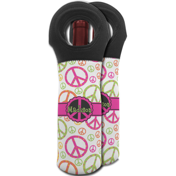 Custom Design - Wine Tote Bag - Two Bags