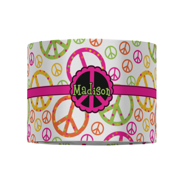 Custom Design - 8" Drum Lampshade - Front (Fabric)