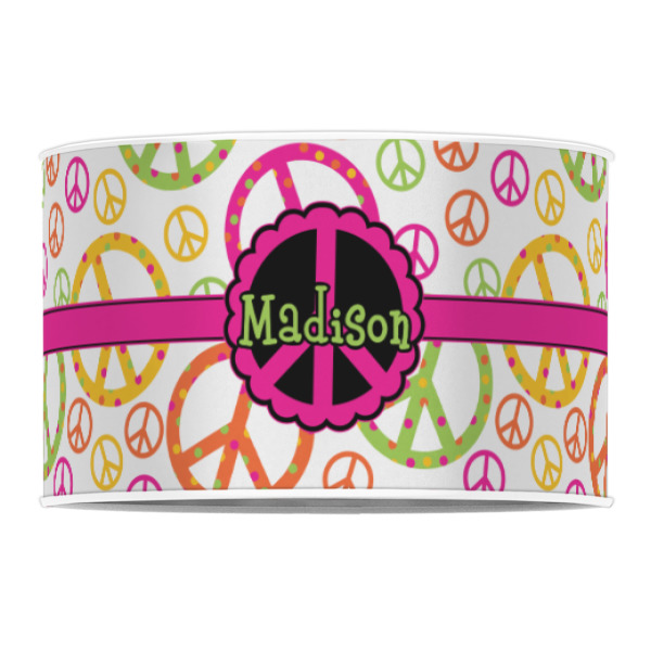 Custom Design - 12" Drum Lampshade - FRONT (Poly Film)