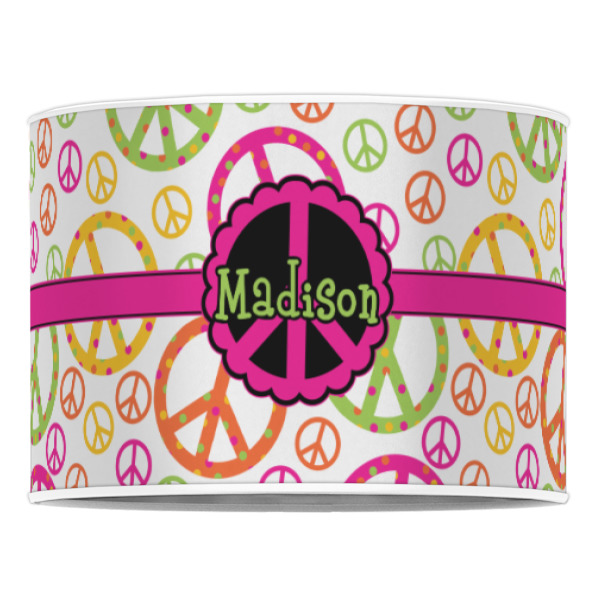 Custom Design - 16" Drum Lampshade - Front (Poly Film)