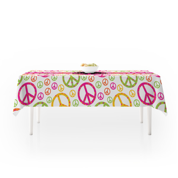 Custom Design - Tablecloths (58"x102") - LIFESTYLE (side view)