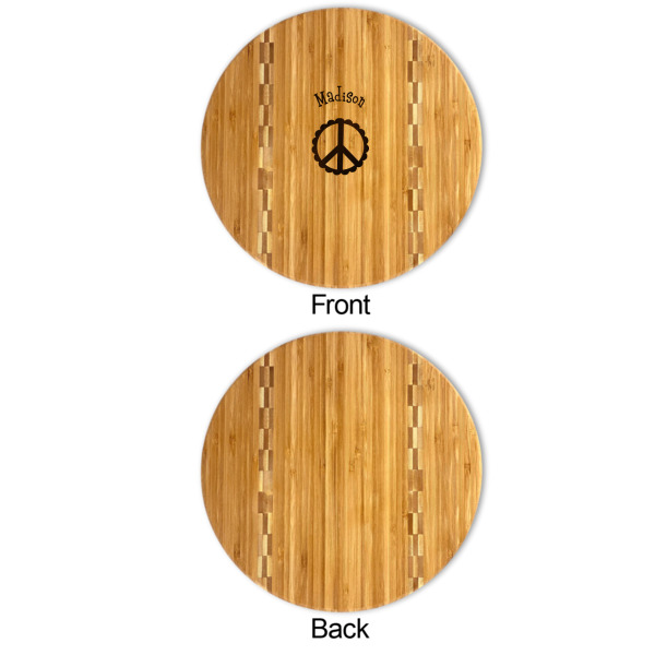 Custom Design - Bamboo Cutting Board - Front & Back