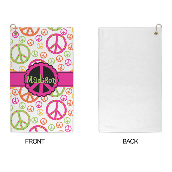 Custom Design - Microfiber Golf Towels - APPROVAL