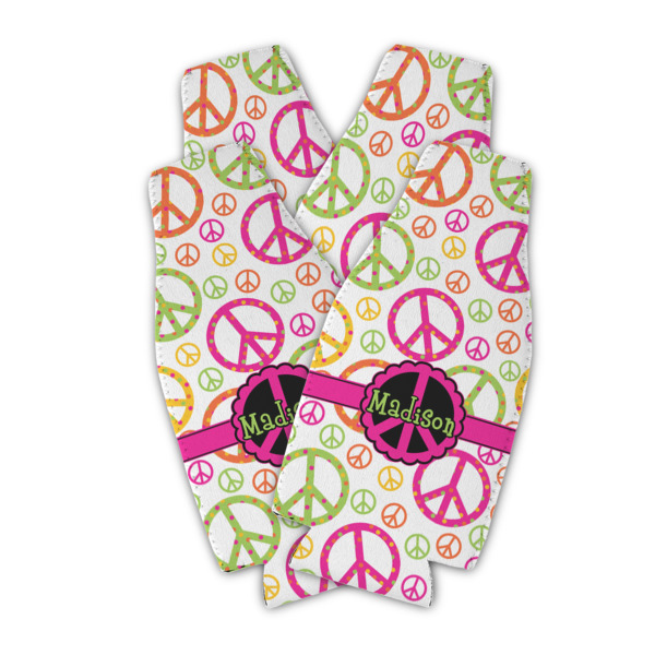 Custom Design - Zipper Bottle Cooler - Set of 4 - Main