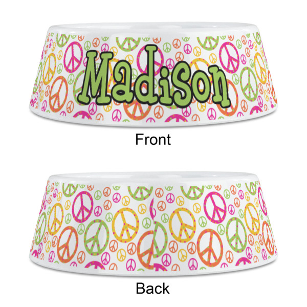 Custom Design - Plastic Pet Bowls - Medium - Approval