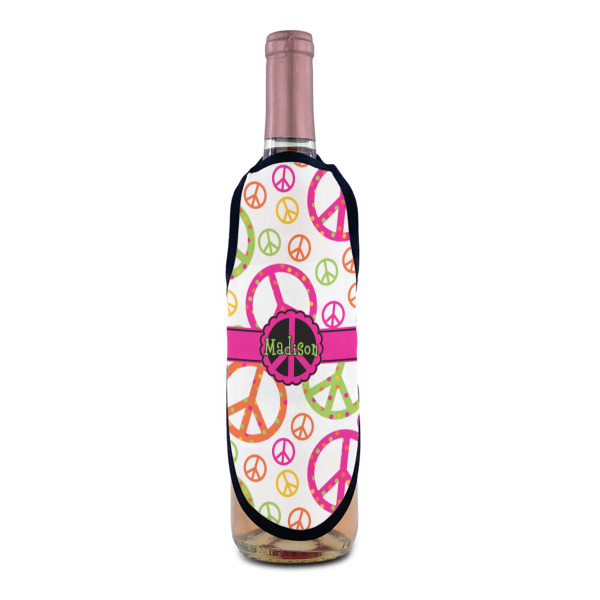 Custom Design - Wine Bottle Apron - IN CONTEXT