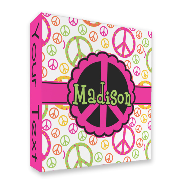 Custom Design - 3 Ring Binders - Full Wrap - 2" - Front
