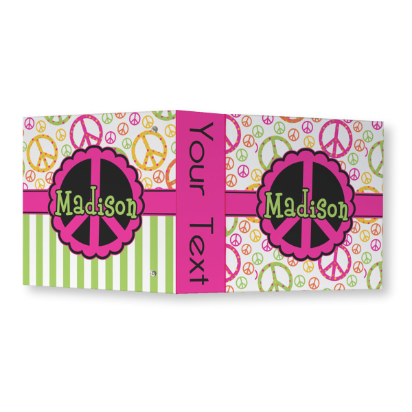 Custom Design - 3 Ring Binders - Full Wrap - 3" - Open Outside